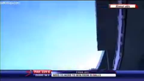 Shahid afridi long six 158 metar