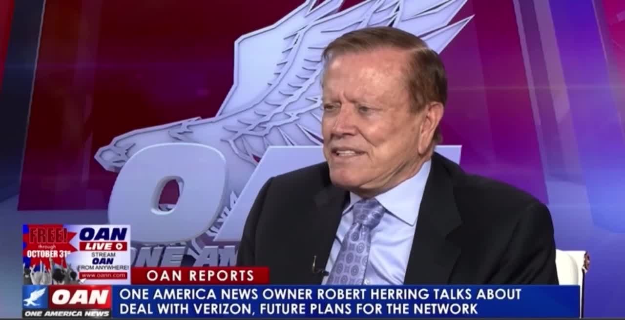 OANN Owner Robert Herring: We Offered To Let Verizon Carry OANN For FREE And They Still Refused!