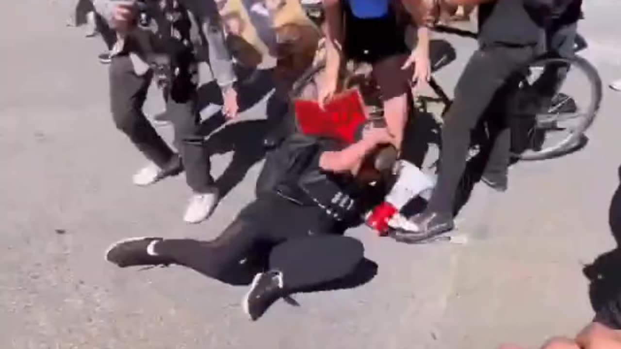 Classic: Protesting Celebrity Tackle