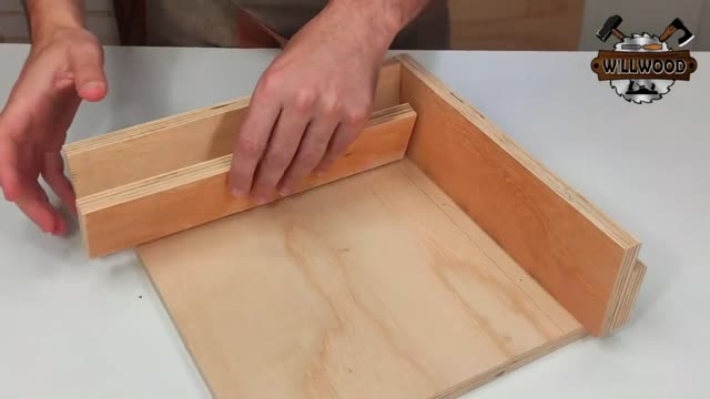 Fix Two Small Pieces Of Wood To The Board