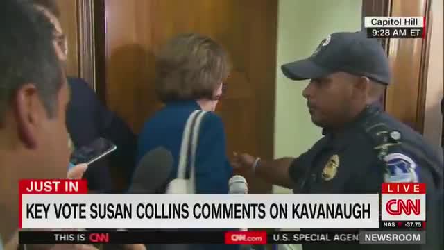 Sen. Collins: Trump’s mocking of Ford 'just plain wrong’