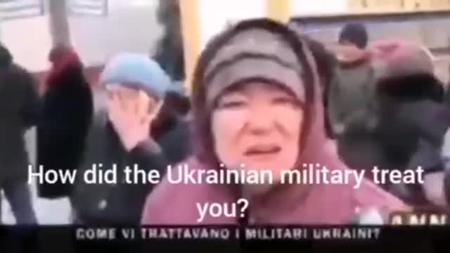 rescued Ukraine civilians