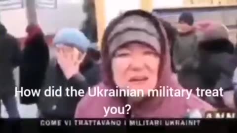 rescued Ukraine civilians