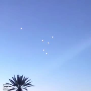 🇲🇦 Strange glowing objects in the sky hovered in formation over Morocco before the earthquake #2