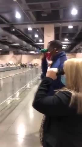 PA poll watchers forced to check ballots from 60FT away, 2020 presidential election.