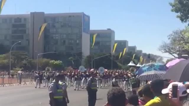 Presidential Guard Plays Darth Vader's Theme Song