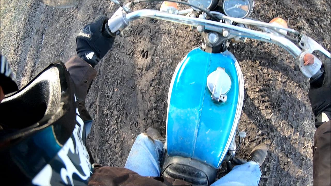 Using and abusing a 1974 Honda CL200