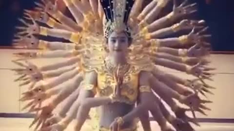 Buddha thousand hands dance!!!!