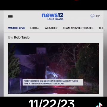 Fire a Nikola Tesla research center near Long Island