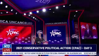 ‘They Want to Defund the Police While They Barricade the Capitol’:Mike Pompeo at 2021 CPAC