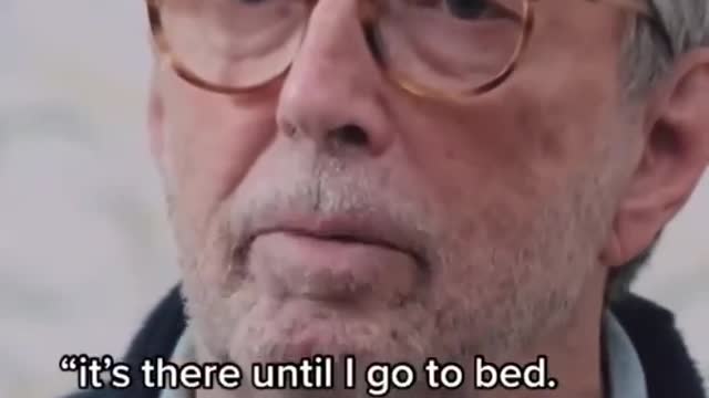 Eric Clapton, testimonianza post vaccino