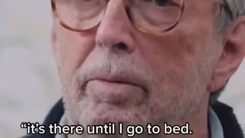Eric Clapton, testimonianza post vaccino