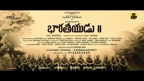 Bharateeyudu 2 - An Intro _ Kamal Haasan _ Shankar _ Anirudh _ Subaskaran _ Lyca _ Red Giant