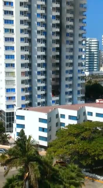 Incendio en el Conquistador