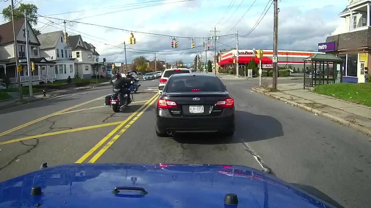 Motorcycles Always Have The Right-Of-Way