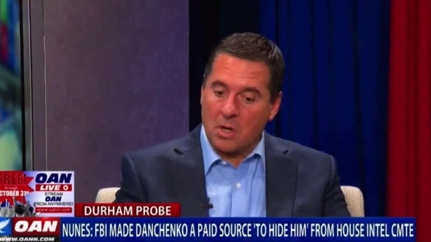 Nunes: FBI Made Danchenko A Paid Source ‘To Hide Him’ From House Intel Cmte.