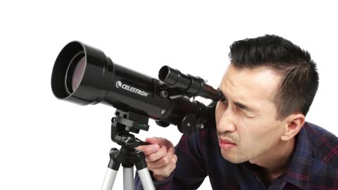 Celestron 70mm Travel Scope Portable Refractor Telescope Fully Coated Glass Optics