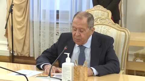 Встреча Сергея Лаврова и Дмитрия Медоева с журналистами