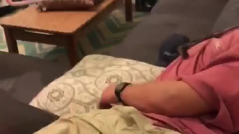 White drone to the face