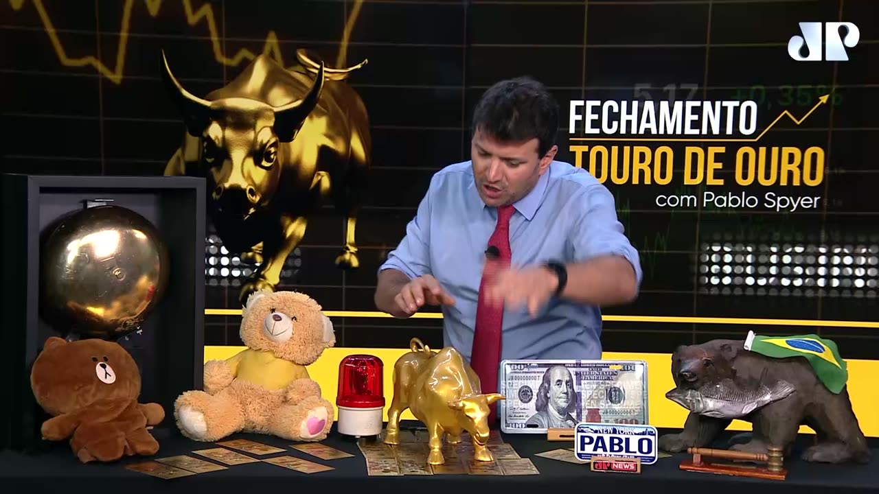 Ibovespa cede à piora externa e cai: Fechamento Touro de Ouro