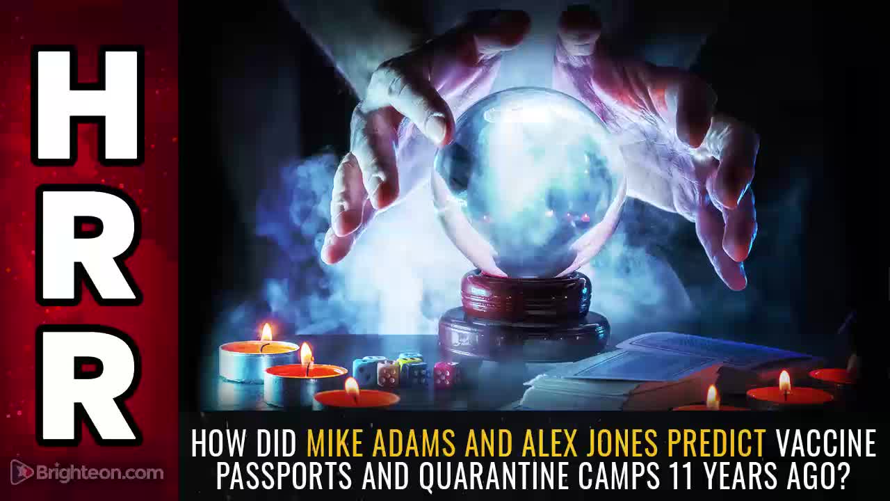 How did Alex Jones Predict Jab Passports & Quarantine Camps 11 yrs Ago?