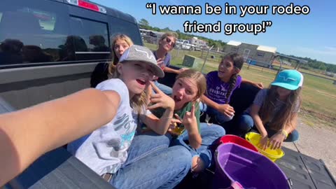 “I wanna be in your rodeo friend group!"