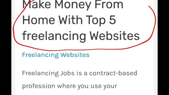 5 best freelance platforms To make money online