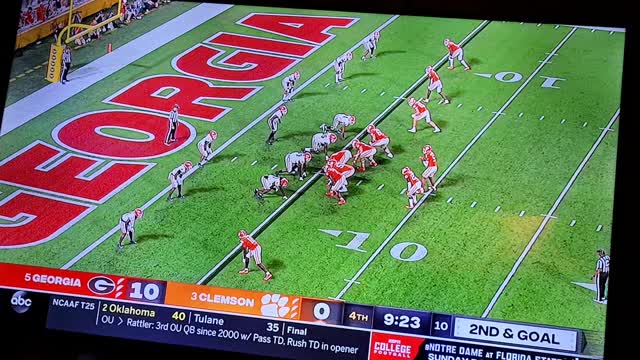 CLEMSON FIRST POINTS OF THE YEAR.