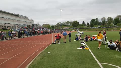 5.4.22 - Girls 3200m Run - Jim Parsons Middle School Regional Track Meet @ Notre Dame Academy