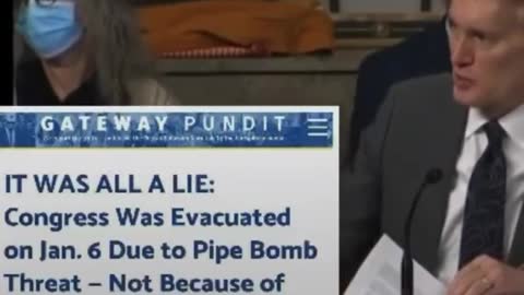Jan 6 Coverup - Pipe Bomb Evacuation. Not Riot.