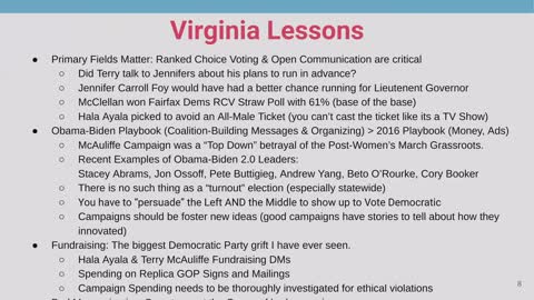 Blue Victory War Room "National" Edition: Virginia/New Jersey DeBrief