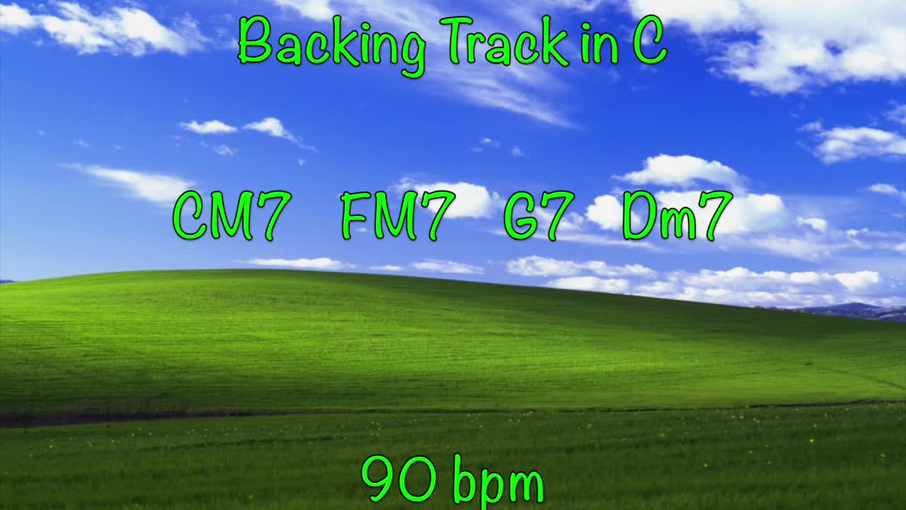 CM7 Backing Track 90 bpm