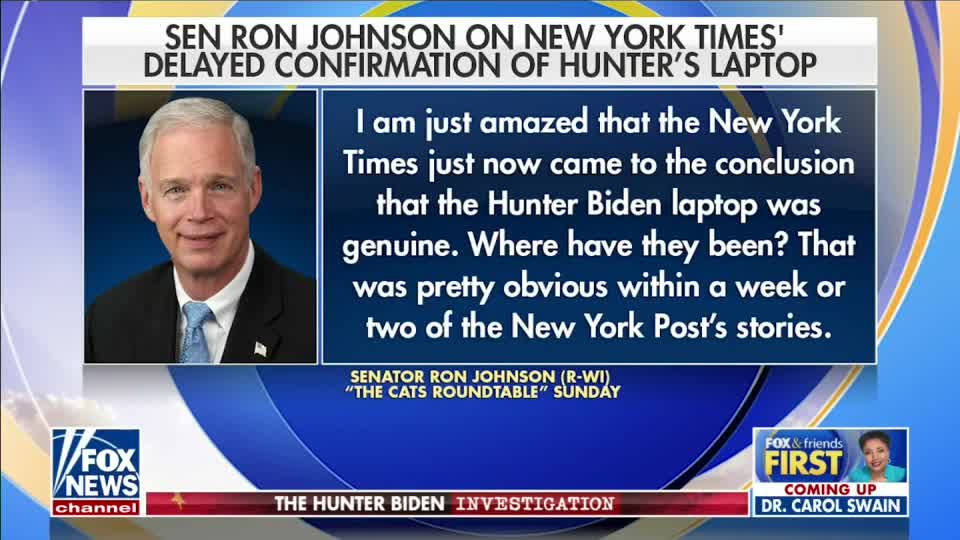 Senator Johnson Media Mention on Fox & Friends First 3.21