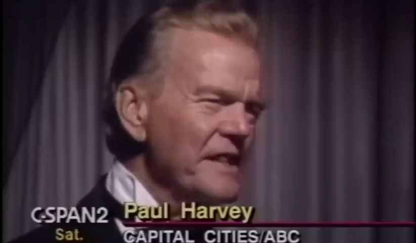 Paul Harvey on global warming scam 1992