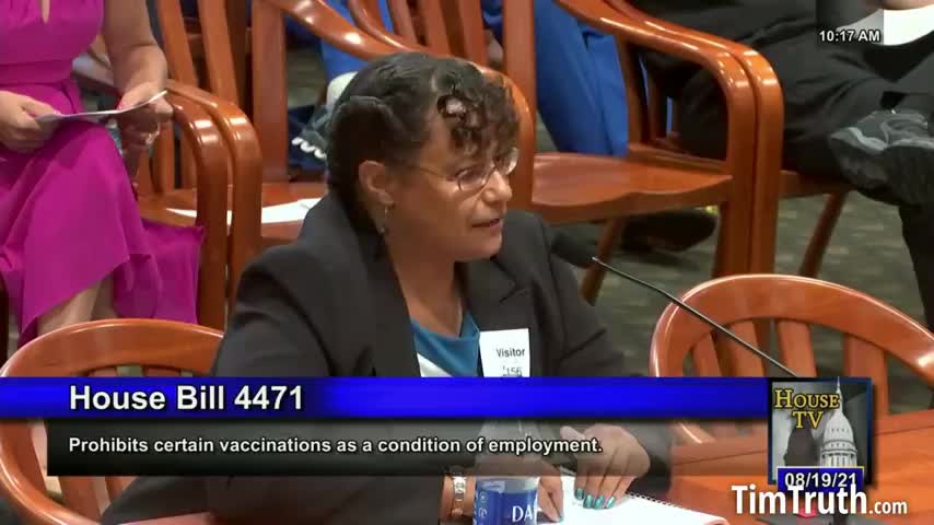 Dr testifies about vaxxine effectiveness and risks