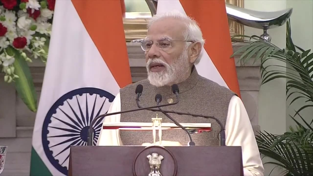 LIVE_ PM Modi and President Ruto of Kenya at the press meet in Delhi