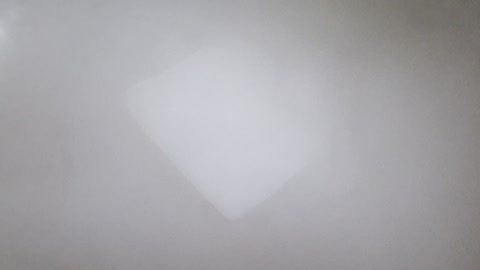 Dry ice smoke