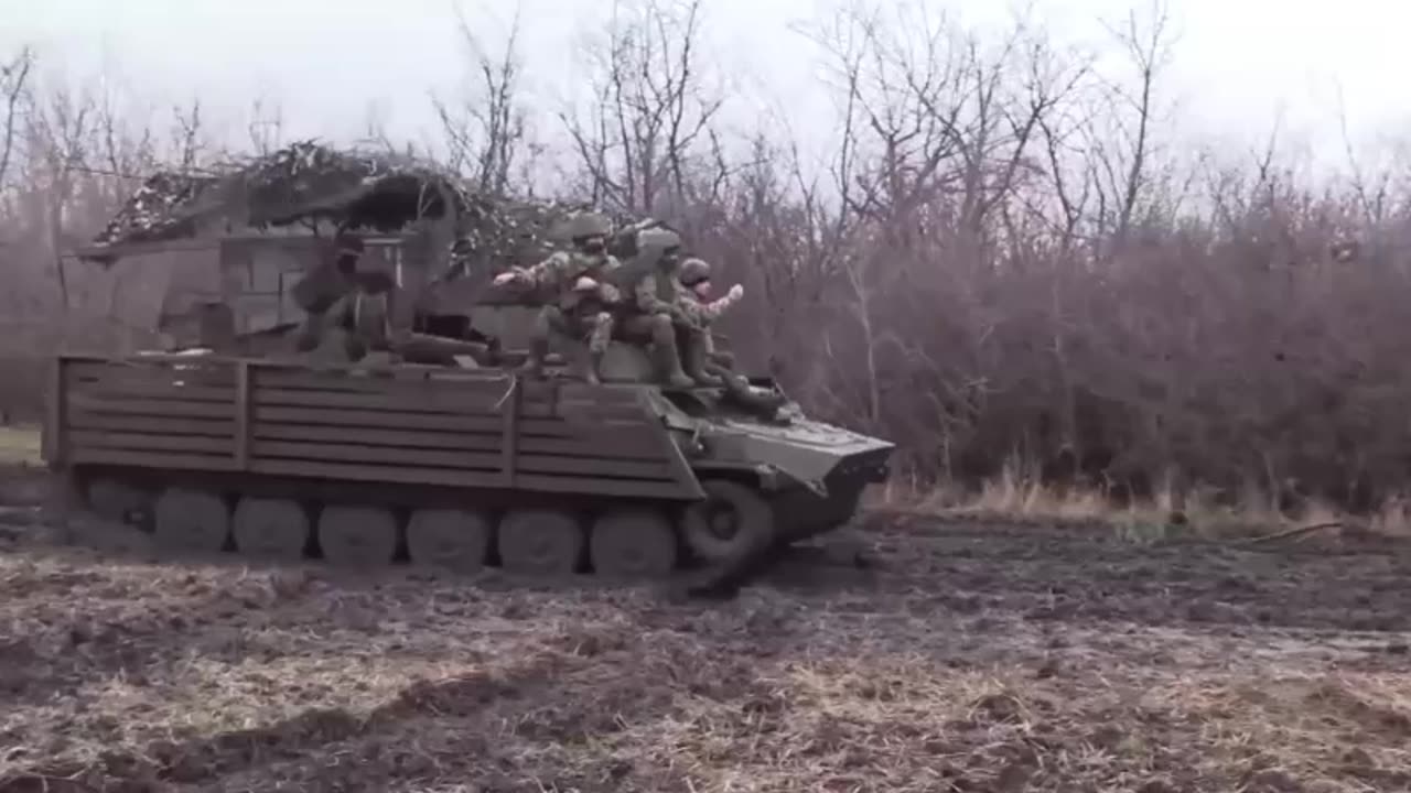 Combat work of the crew of TOS-1A Solntsepyok