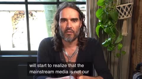 Russell Brand hits back at mainstream media's hatchet jobs on him