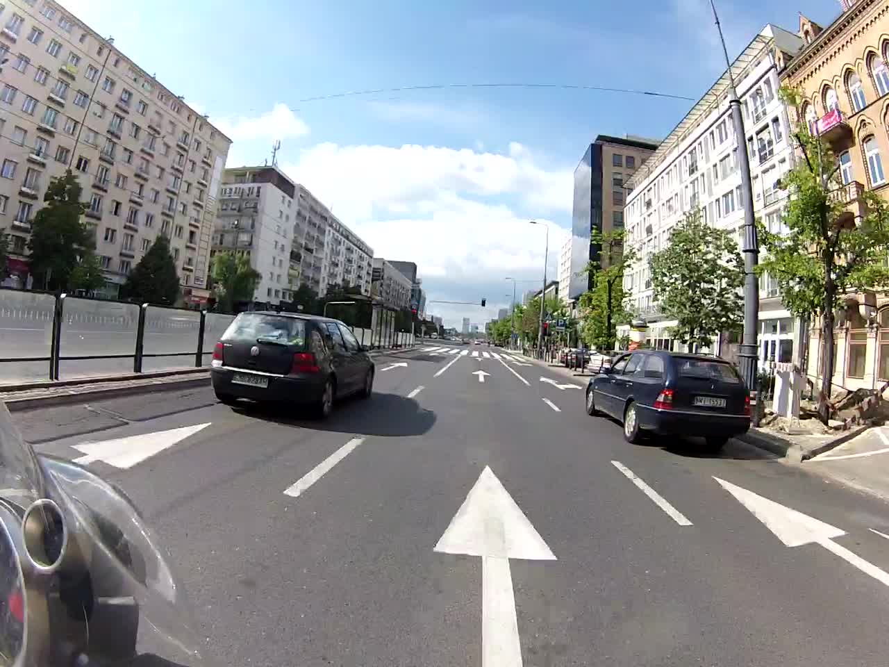 A good ride back to the heart of Warsaw