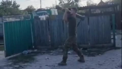 Some Ukrainian men and grenade launchers.