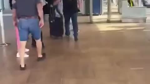 Sirens at Ben Guiron Airport, Tel Aviv.