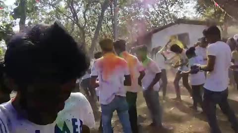 Holi Festival Funny Dance Video