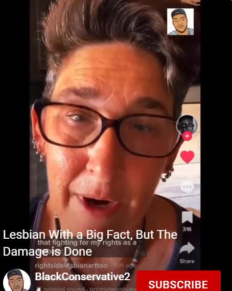 Lesbian with major factual confession