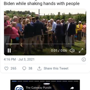 Confused Joe Biden says, "What am I doing?"