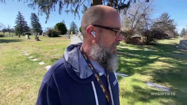 Finding a Lost Friend for a Viewer and Cleaning Up His Grave-Cedar Hill Cemetery, Maryland 3-21-22