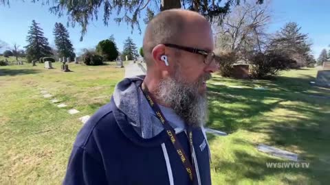 Finding a Lost Friend for a Viewer and Cleaning Up His Grave-Cedar Hill Cemetery, Maryland 3-21-22