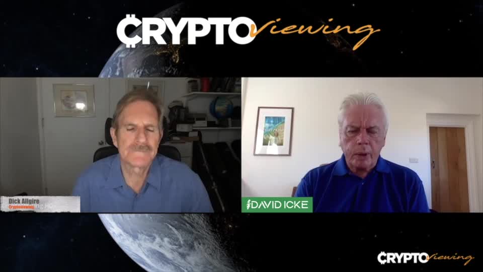 David Icke Talks To Crypto Viewing About Climate Change, The WEF & The Manufactured Pandemic