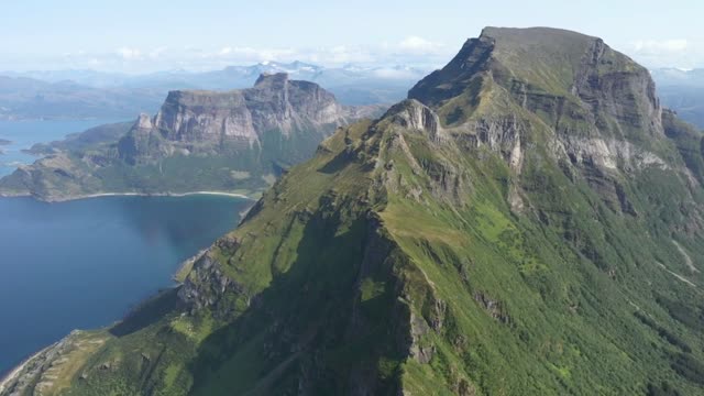 Free stock footage pack: Mountain ridge with steep cliffs