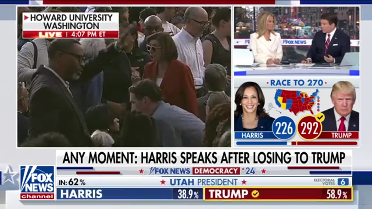 VP Kamala Harris delivers concession speech, other top Dems react to Trump victory